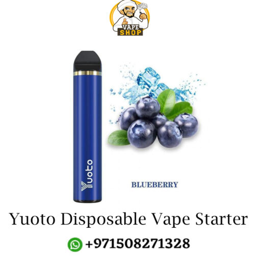 Yuoto Disposable Vape Starter Kit 900mAh 1500 Puffs buy in UAE Dubai Shop - Image 4