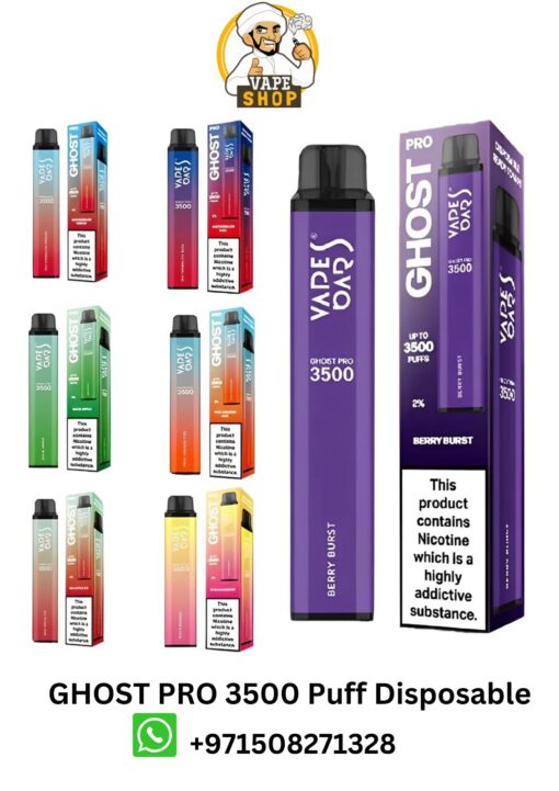Vapes Bars Ghost Pro 3500 Puff Disposable in Dubai - Image 4