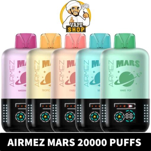 AIRMEZ Mars 20000 Puffs 5% Disposable Vape in Dubai