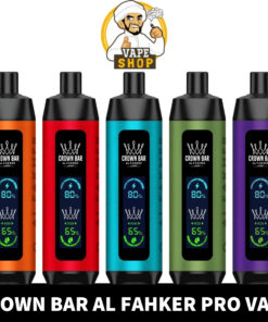 Crown Bar Al Fahker Pro dual mode 8000 Puffs Disposable Vape in Dubai