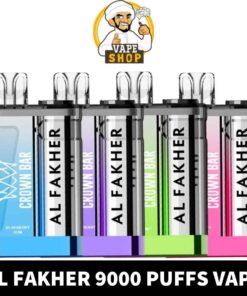 Al Fakher Crown Bar Crystal 9000 Puffs 20mg Disposable Vape in Dubai