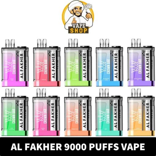 Al Fakher Crown Bar Crystal 9000 Puffs 20mg Disposable Vape in Dubai - Image 2