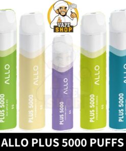 Allo Plus 5000 Puffs 50mg Disposable Vape In Dubai