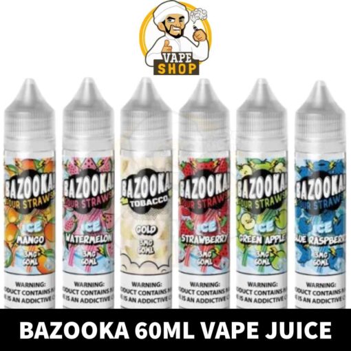 BAZOOKA 60ML Vape Juice 3MG E-Liquid in Dubai, UAE