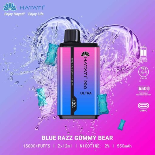 HAYATI Pro Ultra 15000 Puffs 2% Nicotine Disposable Vape in Dubai - Image 14