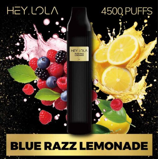 HEY LOLA Disposable UK BRAND 2% 4500 Puffs Vape in Dubai, UAE - Image 2