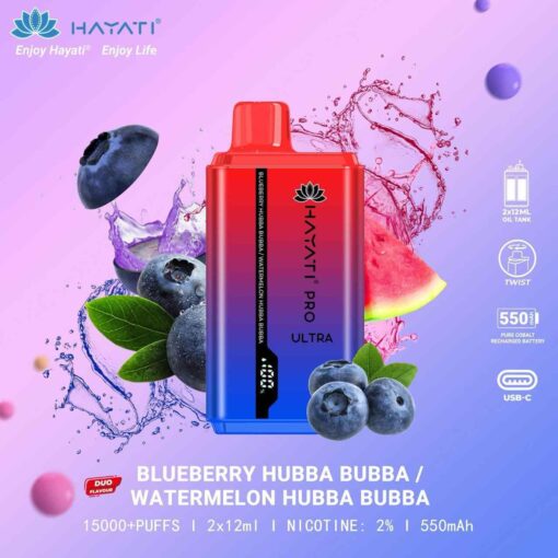 HAYATI Pro Ultra 15000 Puffs 2% Nicotine Disposable Vape in Dubai - Image 13