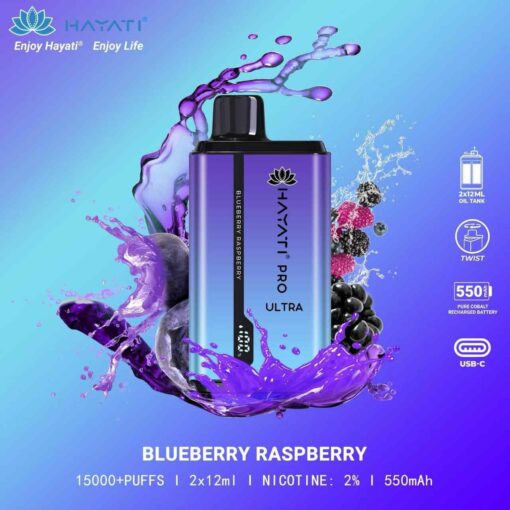 HAYATI Pro Ultra 15000 Puffs 2% Nicotine Disposable Vape in Dubai - Image 12