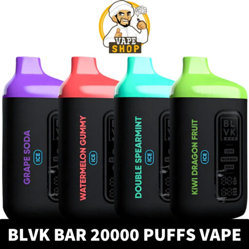 BLVK Bar 20000 Puffs 50mg Nicotine Disposable Vape in Dubai