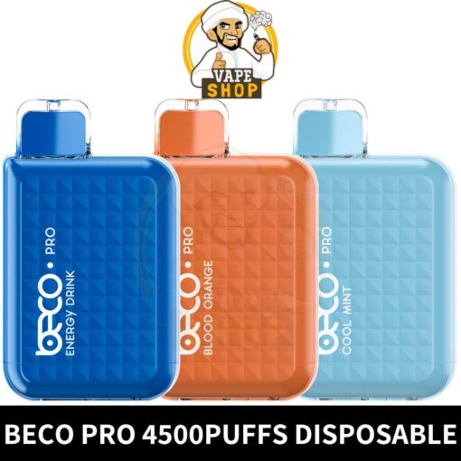 Beco Pro Disposable 6000 Puffs 2% & 5% Rechargeable Vape in Dubai