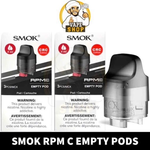 SMOK RPM C Empty Pods 4ml Replacement Pod Cartridge in Dubai, UAE