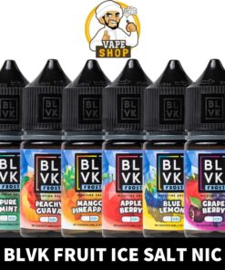 BLVK Fruit Ice Salt Nicotine 30ml Vape Juice 35mg & 50mg E-Liquid in Dubai, UAE