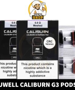 UWELL Caliburn G3/G3 pro/G3 eco/G3 lite/GK3 Pods 2.5ml Replacement Pod Cartridge in Dubai, UAE