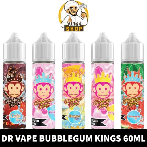 DR VAPES Bubblegum Kings Vape Juice 60ml E-liquid 3mg E-Juice in Dubai, UAE