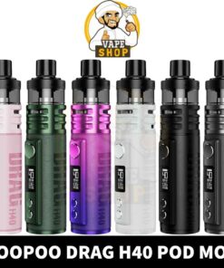 VOOPOO Drag H40 Pod Mod 40W Pod System 1500mAh Vape Kit in Dubai, UAE