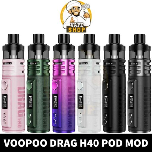 VOOPOO Drag H40 Pod Mod 40W Pod System 1500mAh Vape Kit in Dubai, UAE