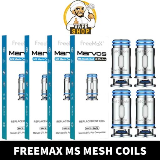 FREEMAX MS Mesh Coil Pack for Marvos T - 5 Pack in Dubai, UAE