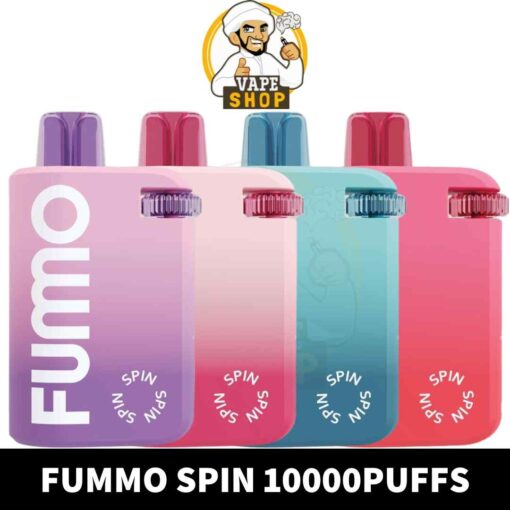 FUMMO Spin Disposable 10000 Puffs 20MG Rechargeable Vape in Dubai, UAE