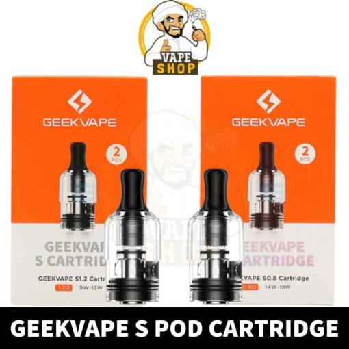 GEEKVAPE S Replacement Pod Cartridge for Wenax S3/ SC/ Stylus Kit in Dubai, UAE