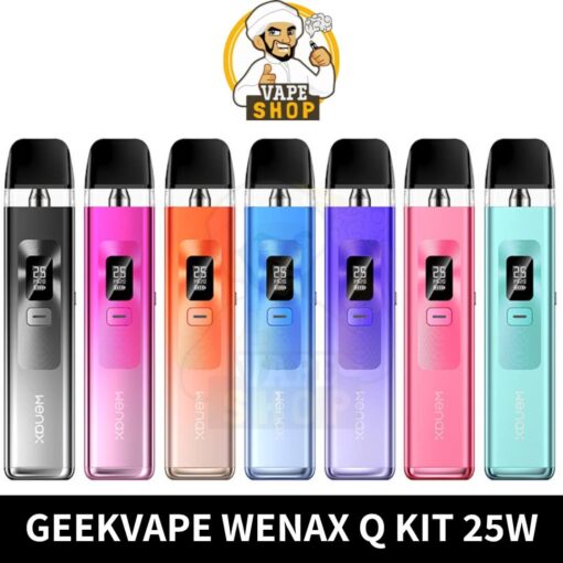 GEEKVAPE Wenax Q Kit 1000mAh Vape kit 25W Pod System Starter Kit in Dubai, UAE