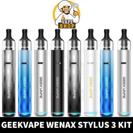 GEEKVAPE Wenax S3 ( Stylus 3 ) Kit 1100mAh Pod System 18W Vape Kit Starter Kit in Dubai, UAE