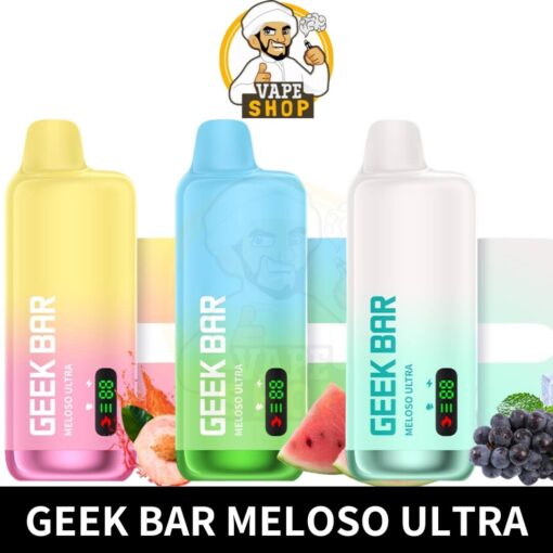 GEEK BAR Meloso Ultra Disposable 10000Puffs Rechargeable Vape in Dubai, UAE
