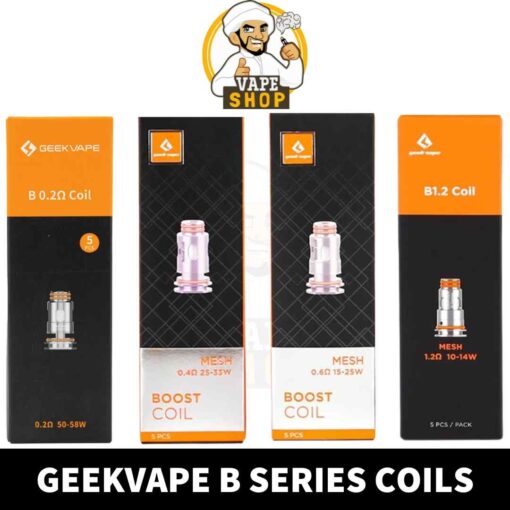 GEEEKVAPE Aegis B Series Coils B0.2, B0.4, B0.6, B1.2 Replacement Coils in Dubai, UAE