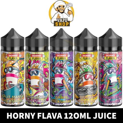 HORNY FLAVA 120ml E-Liquid 3mg Vape Juice in Dubai, UAE