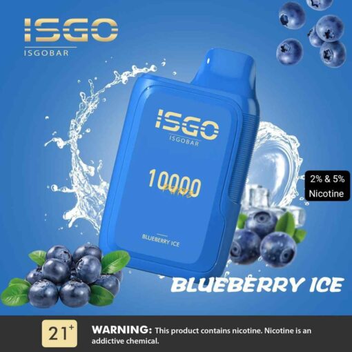 ISGO Bar Disposable 10000 Puffs 2% Rechargeable Vape in Dubai, UAE - Image 8