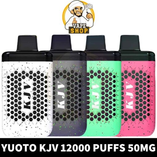 YUOTO KJV Disposable 50mg 12000 Puffs Rechargeable Vape in Dubai, UAE