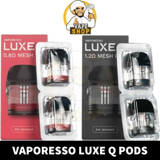 VAPORESSO LUXE Q Pods 2ml pack of 2pcs Replacement Pods in Dubai, UAE