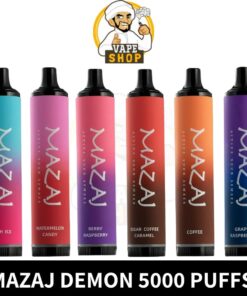 MAZAJ Demon 5000 Puffs Disposable Vape In Dubai Online Shop
