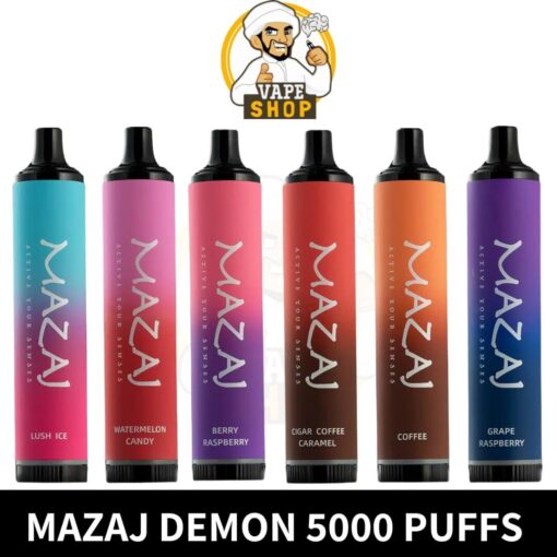 MAZAJ Demon 5000 Puffs Disposable Vape In Dubai Online Shop