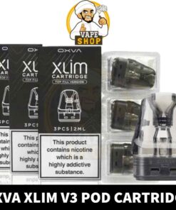 OXVA Xlim V3 Top Fill Version Pods 0.6ohm, 0.8ohm, 1.2ohm Pod Cartridge Replacement Pod in Dubai, UAE