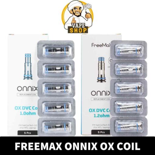 FREEMAX Onnix OX DVC Coil Pack - 5 Pieces Dual Vertical Coil Mesh Coils in Dubai, UAE