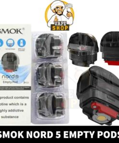 SMOK Nord 5 Pods Empty Pods for 80W in Dubai, UAE - 3PCS Per Pack