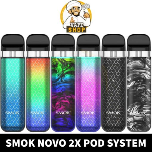 SMOK Novo 2X Kit 20W Vape Kit 800mAh Pod System 2ml Starter Kit in Dubai, UAE