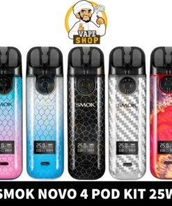 SMOK Novo 4 Kit 800mAh Pod System 25W Vape Kit Starter Kit in Dubai, UAE