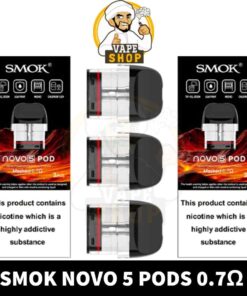 SMOK Novo 5 Pods Mesh 0.7ohm MTL Replacement Pod Cartridge in Dubai, UAE