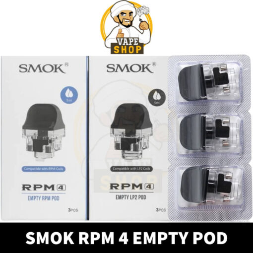 SMOK RPM 4 Empty Pod Cartridge in Dubai, UAE - 3 PCS Per Pack