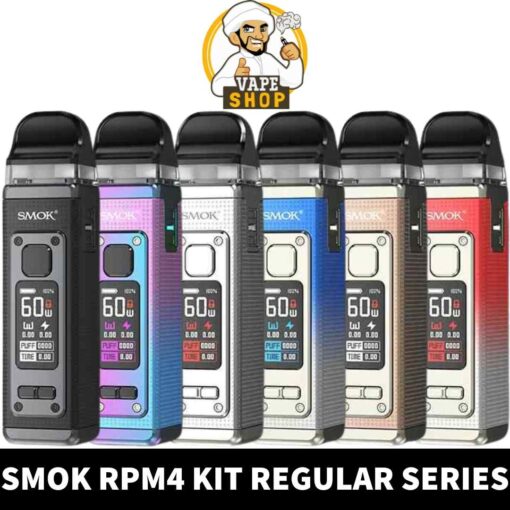 SMOK RPM 4 Kit Regular Colors Series 60W Pod System 1650mAh Vape Kit Pod Kit Starter Kit in Dubai, UAE