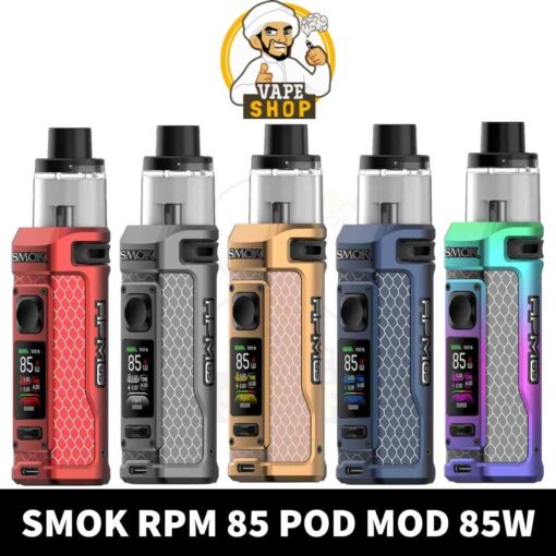 SMOK RPM 85 Kit 85W Pod Mod 3000mAh Pod Kit Type C Vape Kit Starter Kit in Dubai, UAE