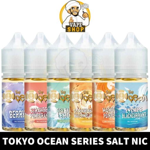 TOKYO The Ocean Salt Nicotine 30ML Vape Juice 30MG and 50MG E-Liquid in Dubai, UAE
