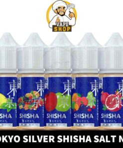 TOKYO Silver Shisha Series Salt Nicotine 30ML Vape Juice 30MG E-Liquid in Dubai, UAE