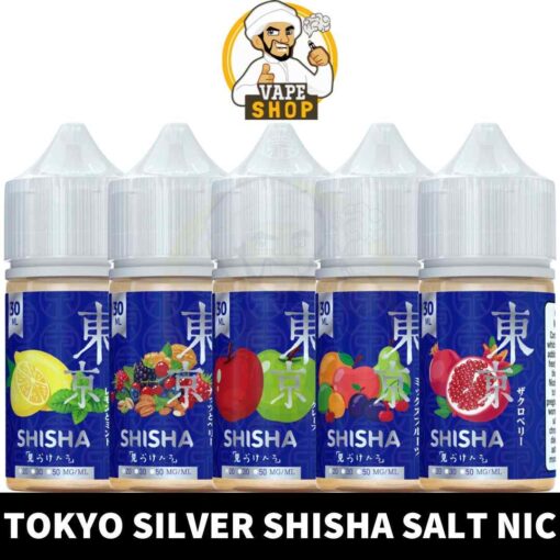 TOKYO Silver Shisha Series Salt Nicotine 30ML Vape Juice 30MG E-Liquid in Dubai, UAE