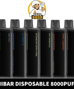 UNIBAR Disposable 2% 8000 Puffs Rechargeable Vape in Dubai, UAE