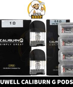 UWELL Caliburn G/G2 Pods 2ml Replacement Pods with Caliburn G/G2 Coils in Dubai, UAE