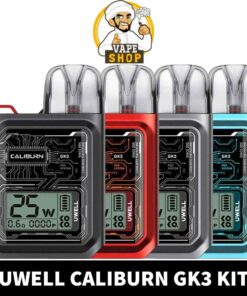 UWELL Caliburn GK3 Kit 25W Pod System 2.5ml Vape Kit 900mAh Starter Kit in Dubai, UAE
