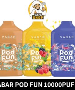 VABAR Pod Fun Disposable 10000 Puffs Rechargeable Vape in Dubai, UAE