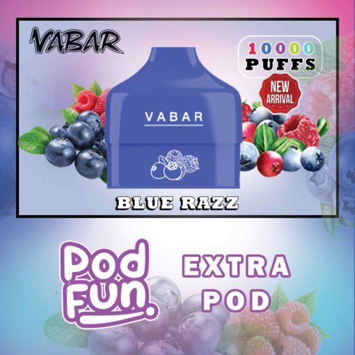 VABAR Pod Fun Extra Pod 2% & 5% 10000 puffs Disposable Vape in Dubai, UAE - Image 4